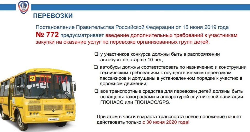 Уведомление об организованной перевозке группы детей автобусами образец заполнения